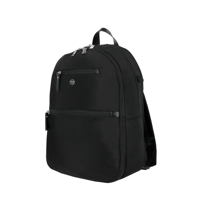 MOCHILA NOTEBOOK SAXOLINE TUNNEL NEGRO/PLATEADO 15' - 2
