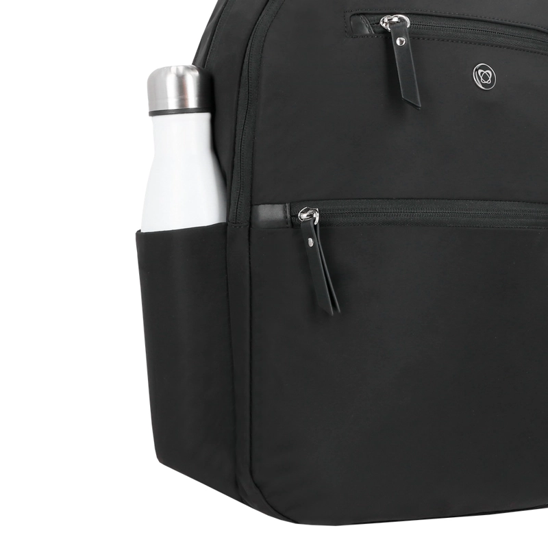 MOCHILA NOTEBOOK SAXOLINE TUNNEL NEGRO/PLATEADO 15' - 7