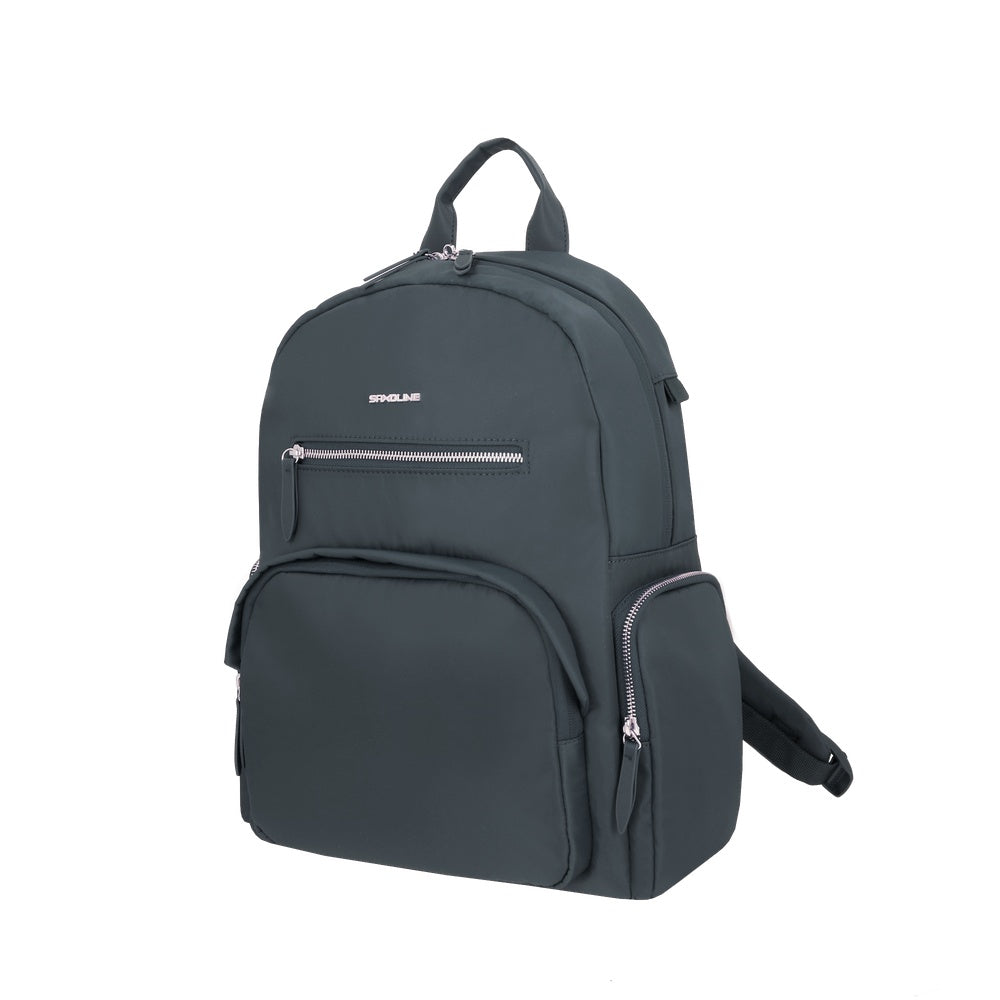 MOCHILA NOTEBOOK SAXOLINE EMPIRE 5SX GRIS 14' - 2