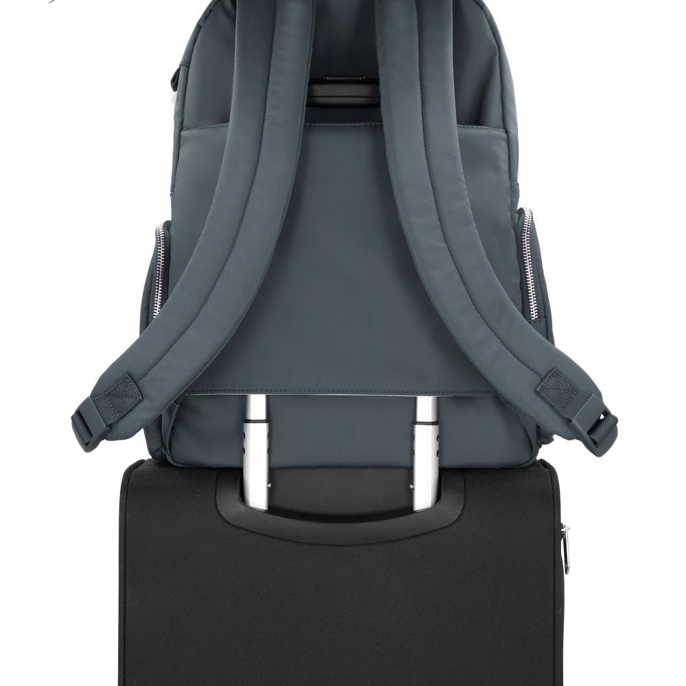 MOCHILA NOTEBOOK SAXOLINE EMPIRE 5SX GRIS 14' - 8