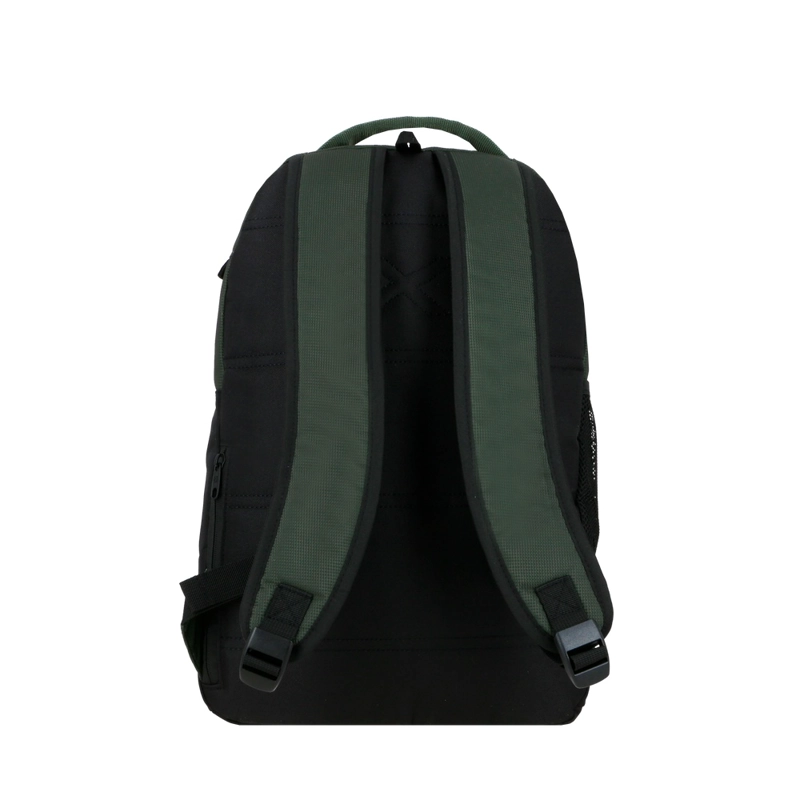 MOCHILA NOTEBOOK SAXOLINE CROSSWAY VERDE OLIVA 15' - 3