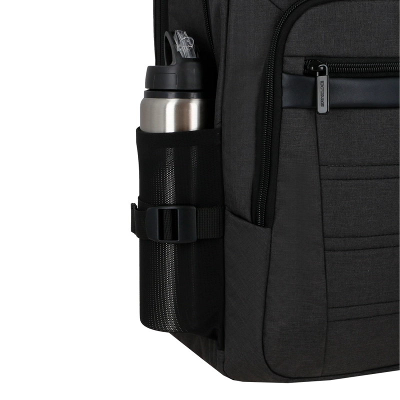 MOCHILA NOTEBOOK SAXOLINE OLDTOWN GRIS 16' - 7