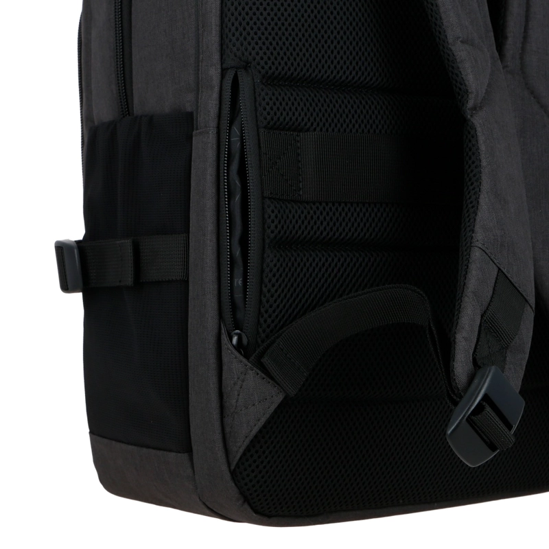 MOCHILA NOTEBOOK SAXOLINE OLDTOWN GRIS 16' - 8