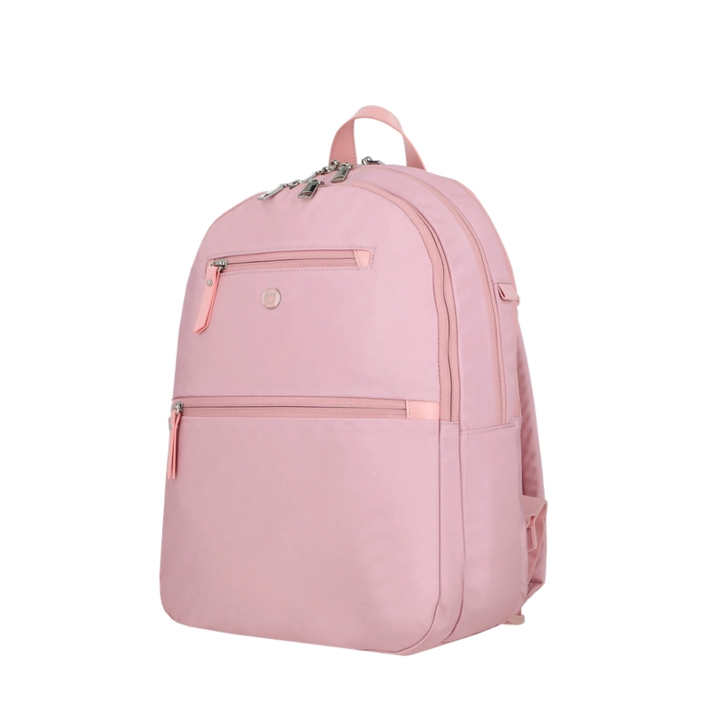 MOCHILA NOTEBOOK SAXOLINE TUNNEL ROSADO 15' - 2