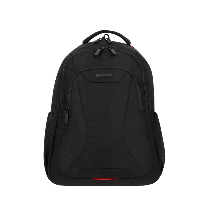 MOCHILA NOTEBOOK SAXOLINE VOLCANO NEGRO/ROJO 15' - 1