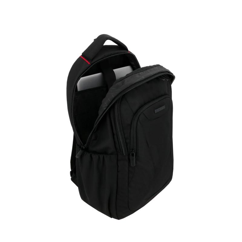 MOCHILA NOTEBOOK SAXOLINE VOLCANO NEGRO/ROJO 15' - 4