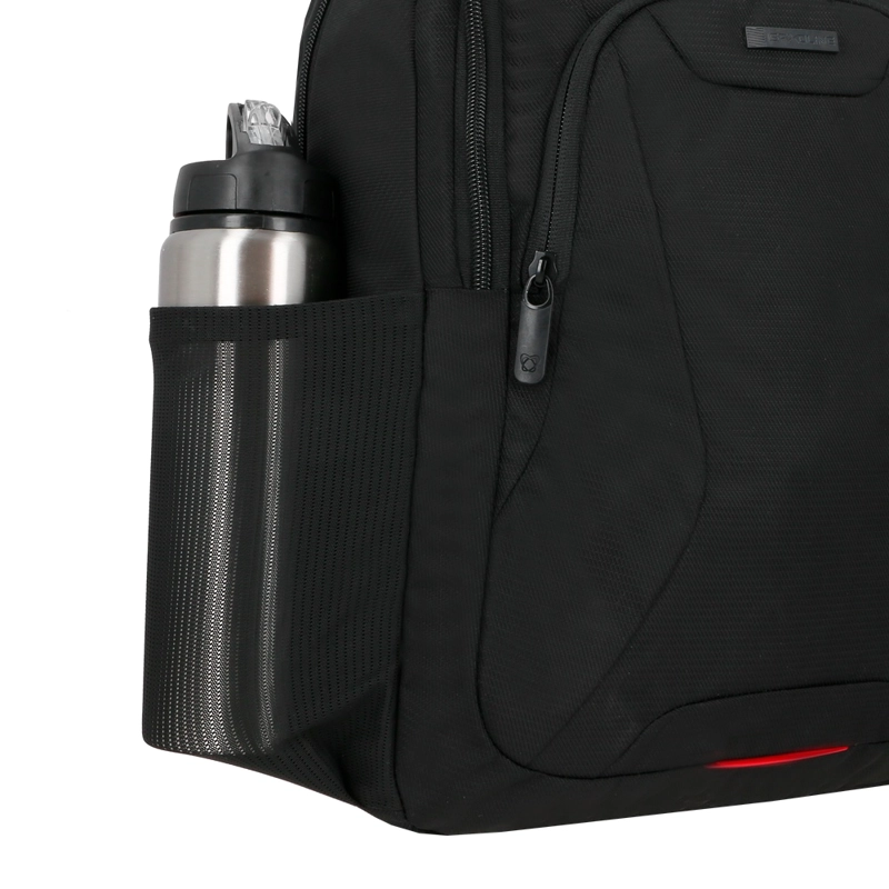MOCHILA NOTEBOOK SAXOLINE VOLCANO NEGRO/ROJO 15' - 6