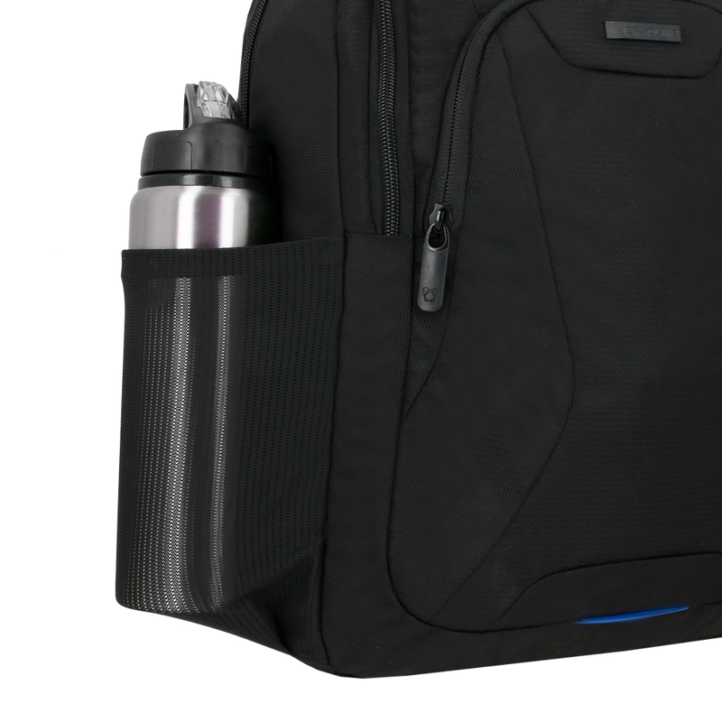 MOCHILA NOTEBOOK SAXOLINE VOLCANO NEGRO/AZUL 15' - 6