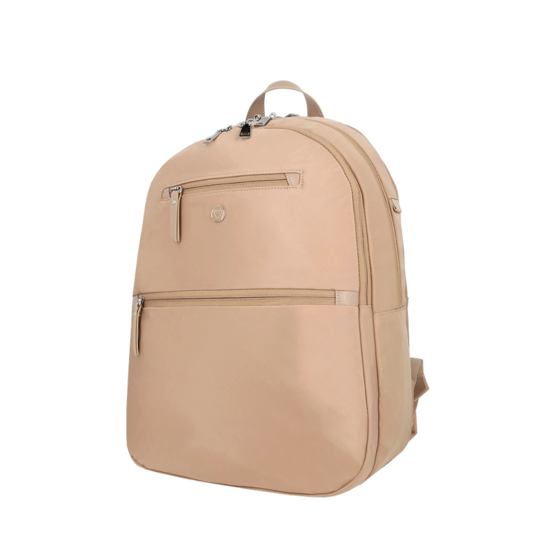 MOCHILA NOTEBOOK SAXOLINE TUNNEL BEIGE 15' - 2