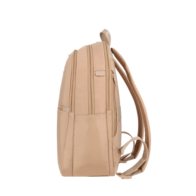 MOCHILA NOTEBOOK SAXOLINE TUNNEL BEIGE 15' - 6