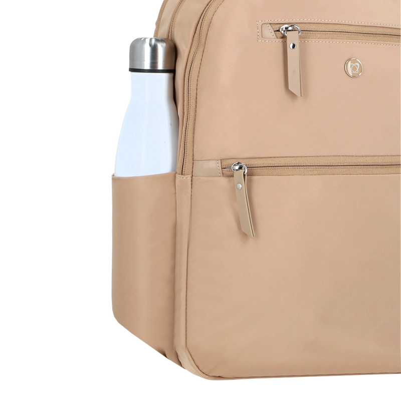 MOCHILA NOTEBOOK SAXOLINE TUNNEL BEIGE 15' - 7