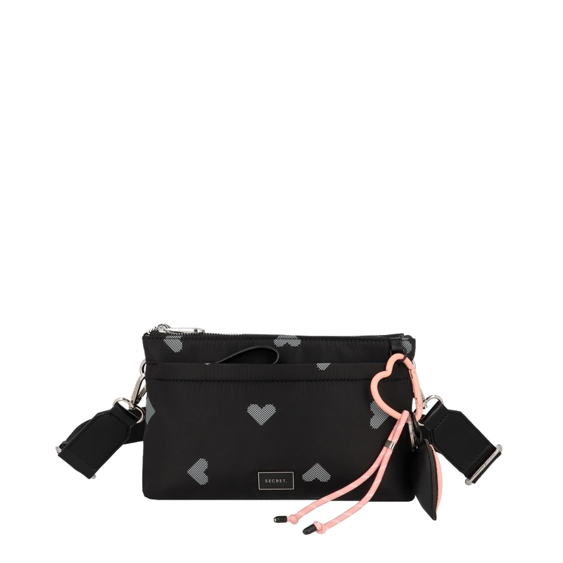 BANDOLERA SECRET LOVE ST6 S NEGRO - 1
