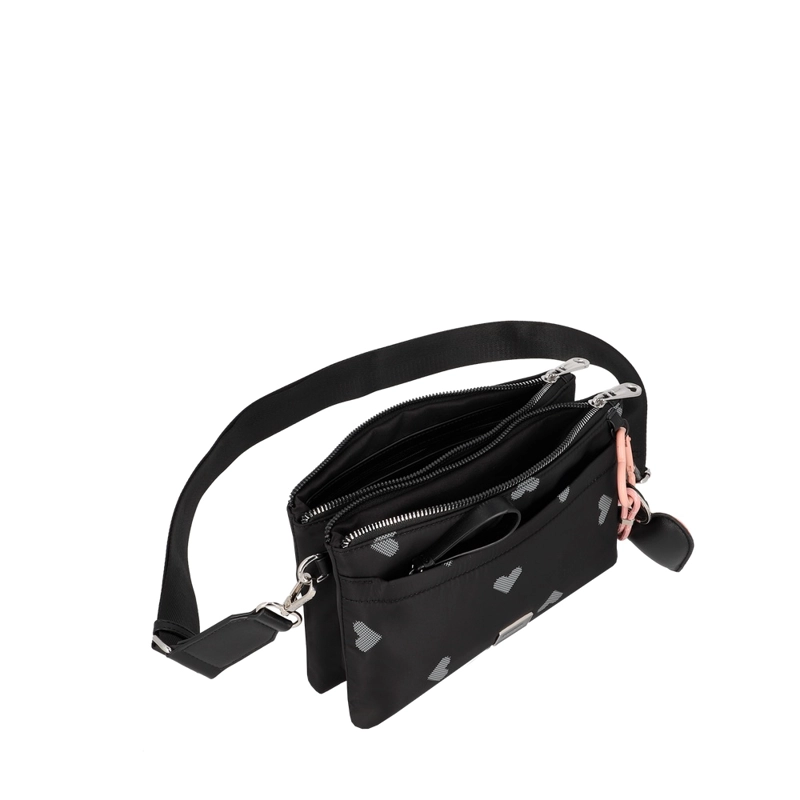 BANDOLERA SECRET LOVE ST6 S NEGRO - 4