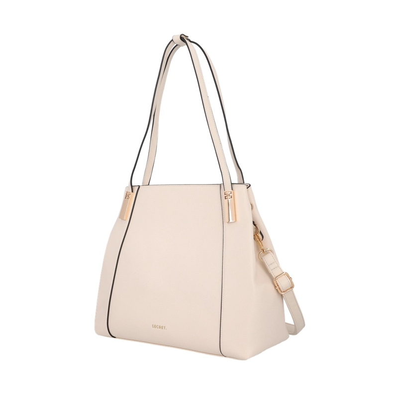 CARTERA DE HOMBRO SECRET ZAGREB ST6 L BEIGE - 2