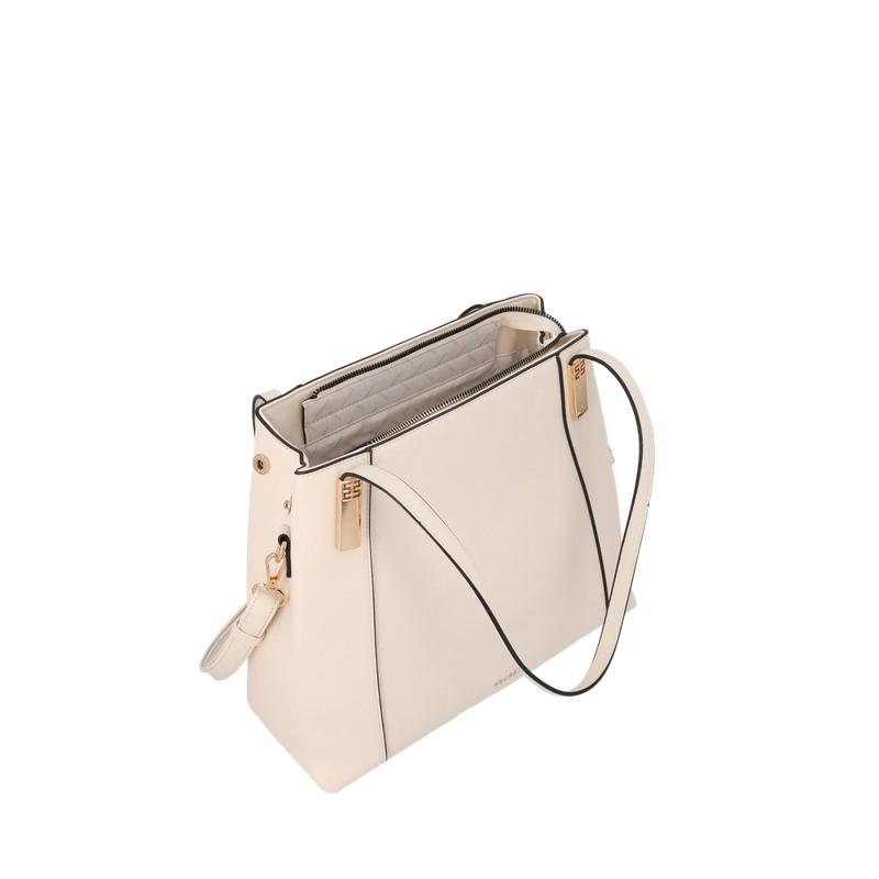 CARTERA DE HOMBRO SECRET ZAGREB ST6 L BEIGE - 4