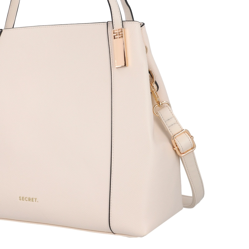 CARTERA DE HOMBRO SECRET ZAGREB ST6 L BEIGE - 5