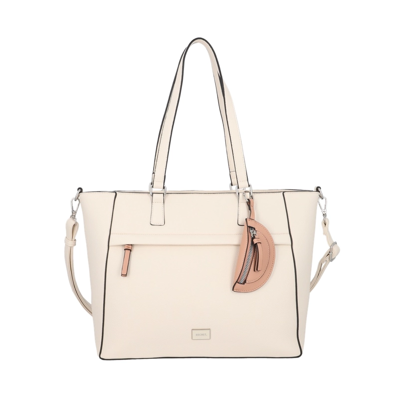 CARTERA DE HOMBRO SECRET SICILIA ST6 L BEIGE - 1