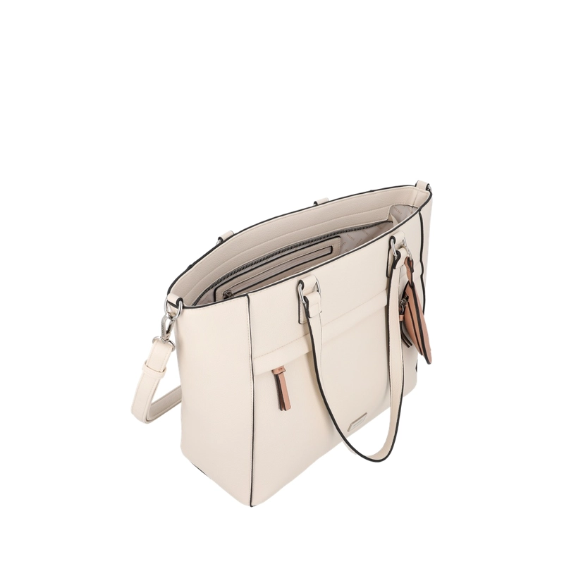 CARTERA DE HOMBRO SECRET SICILIA ST6 L BEIGE - 4