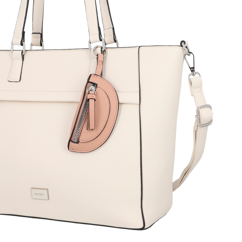 CARTERA DE HOMBRO SECRET SICILIA ST6 L BEIGE - 5