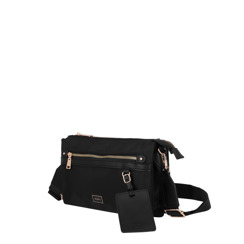 BANDOLERA SECRET LUCERNA ST6 M NEGRO - 2
