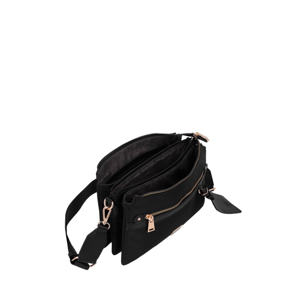 BANDOLERA SECRET LUCERNA ST6 M NEGRO - 4