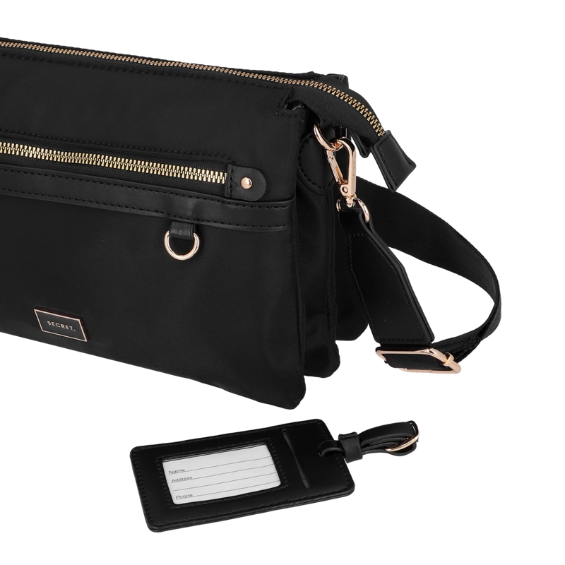 BANDOLERA SECRET LUCERNA ST6 M NEGRO - 6