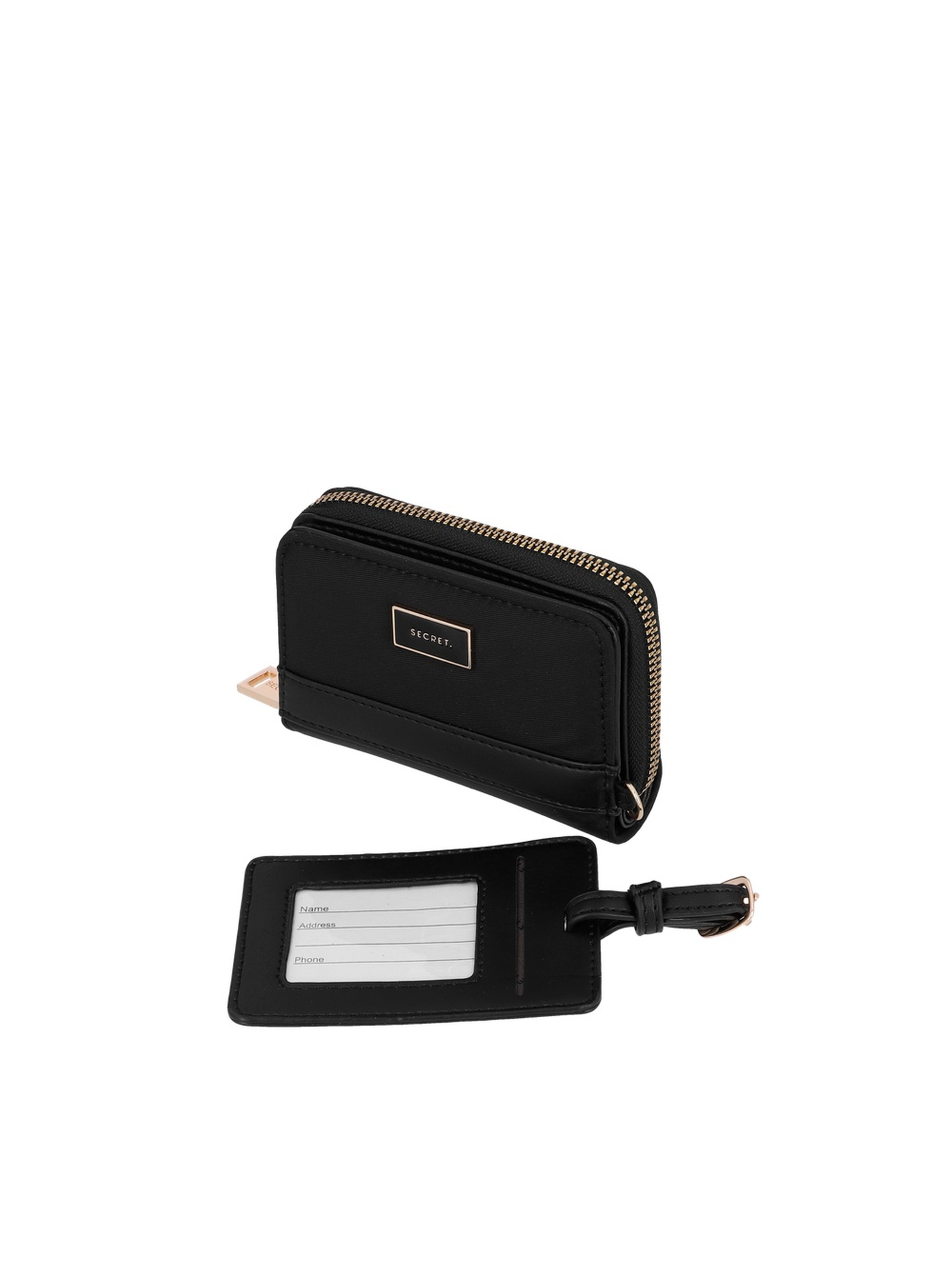 BILLETERA SECRET LUCERNA ST6 S NEGRO - 6