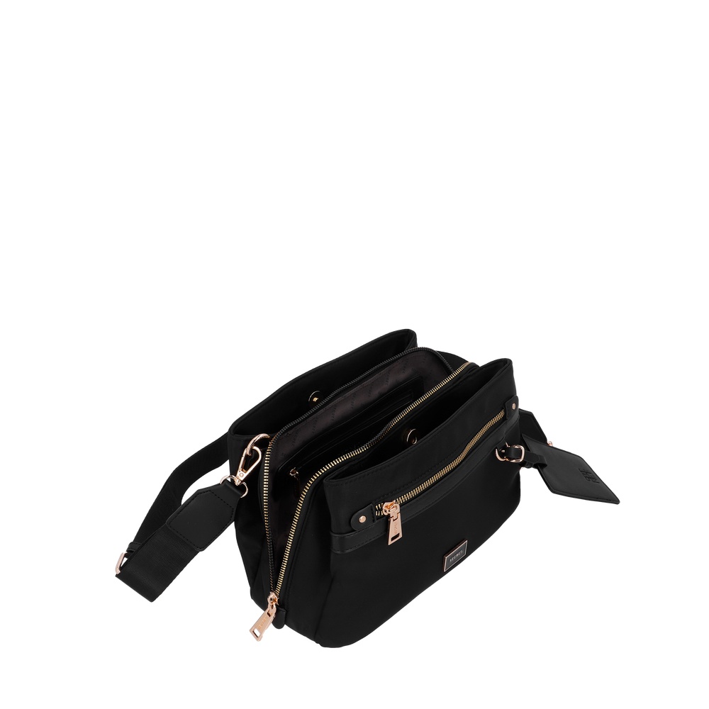 BANDOLERA SECRET LUCERNA ST6 S NEGRO - 4
