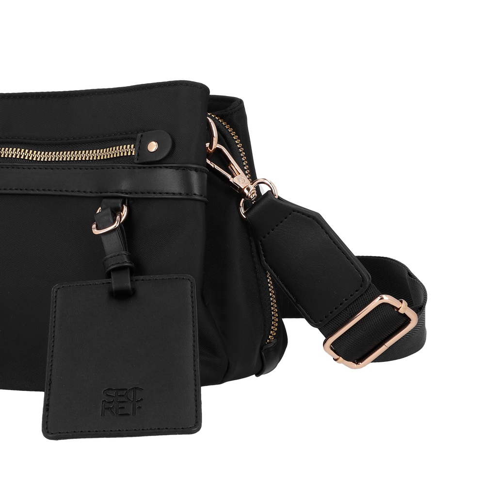 BANDOLERA SECRET LUCERNA ST6 S NEGRO - 5