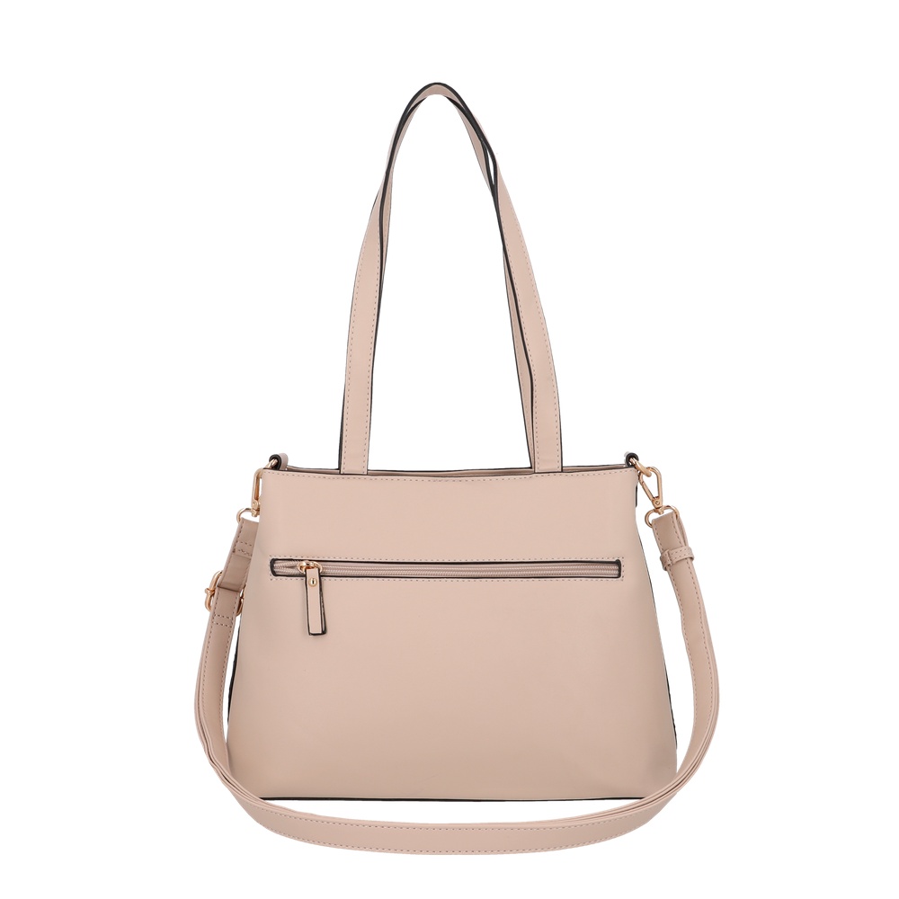 CARTERA DE HOMBRO SECRET SEGOVIA ST6 L BEIGE - 3