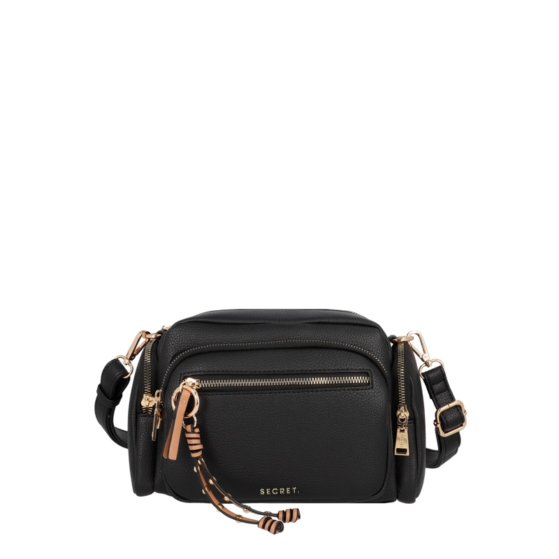 BANDOLERA SECRET LUCCA ST6 M NEGRO - 1