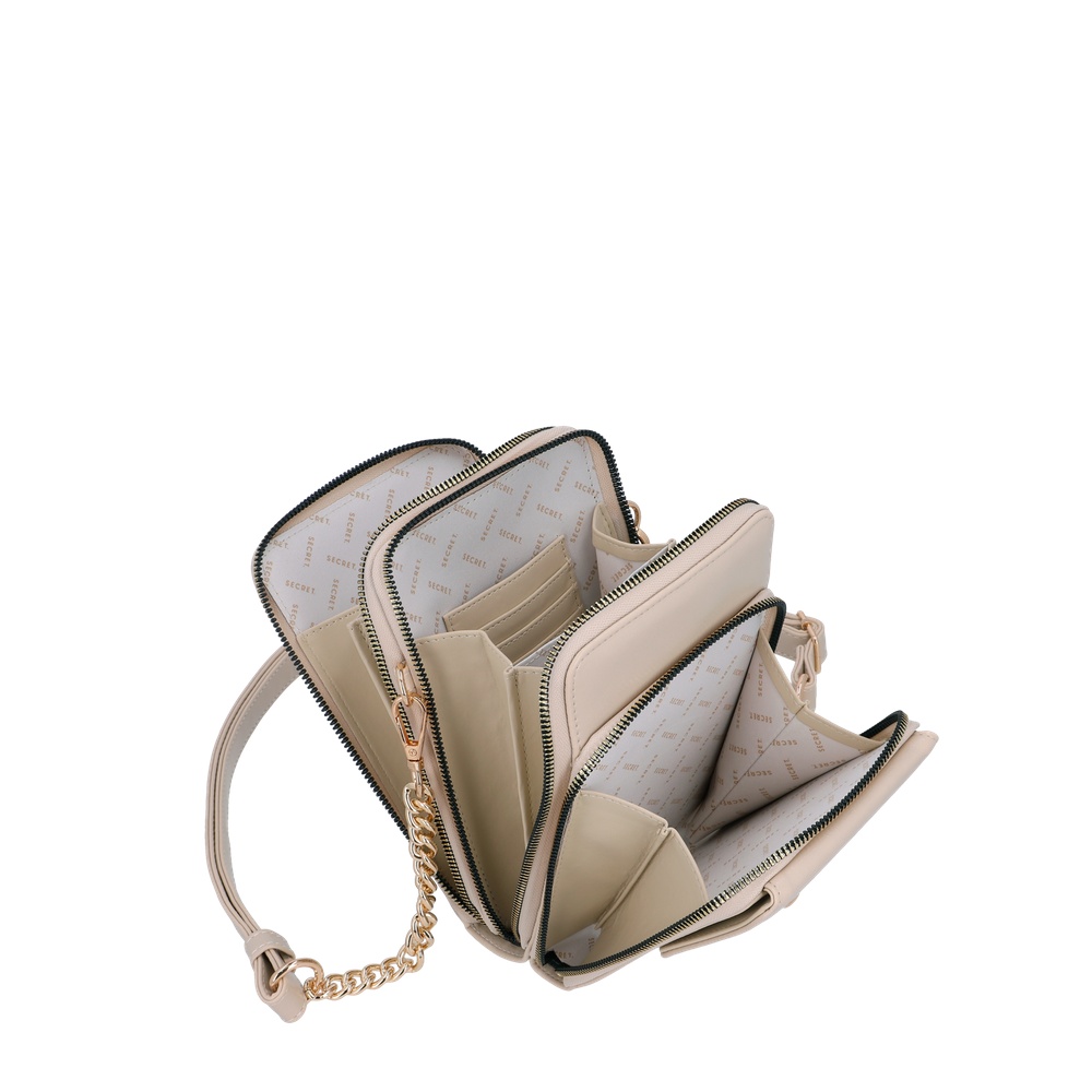 PORTACELULAR SECRET PEKIN ST6 XL BEIGE - 4