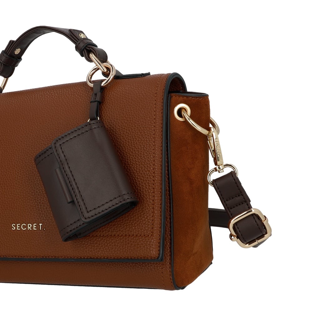BANDOLERA SECRET MALI ST6 M CAFE - 5