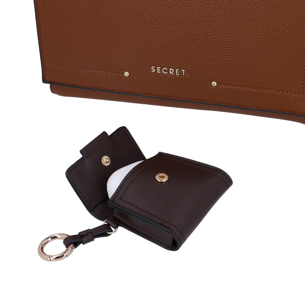 BANDOLERA SECRET MALI ST6 M CAFE - 6