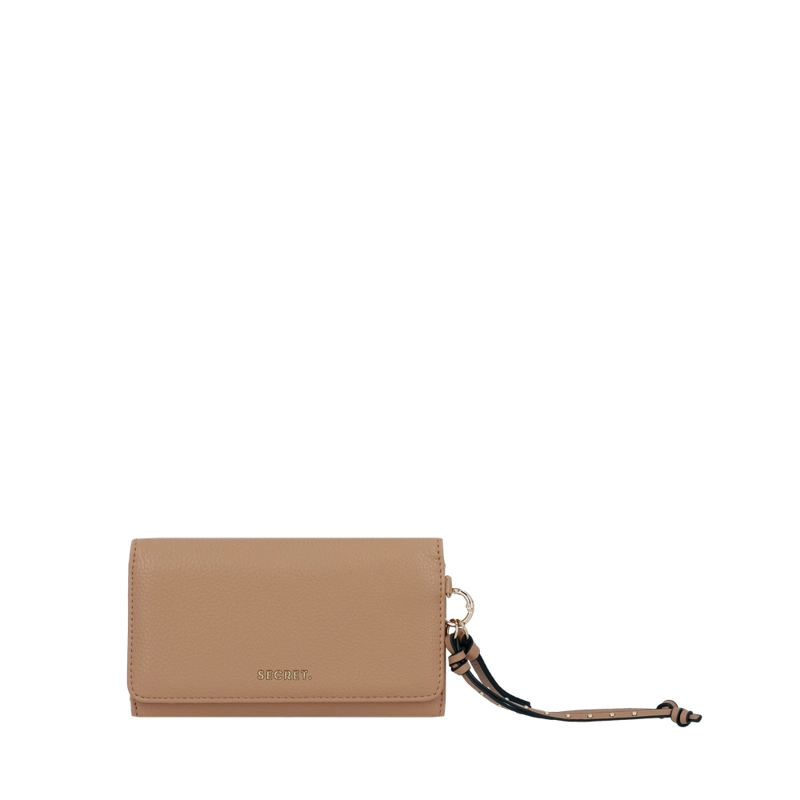 BILLETERA SECRET LUCCA ST6 L BEIGE - 1