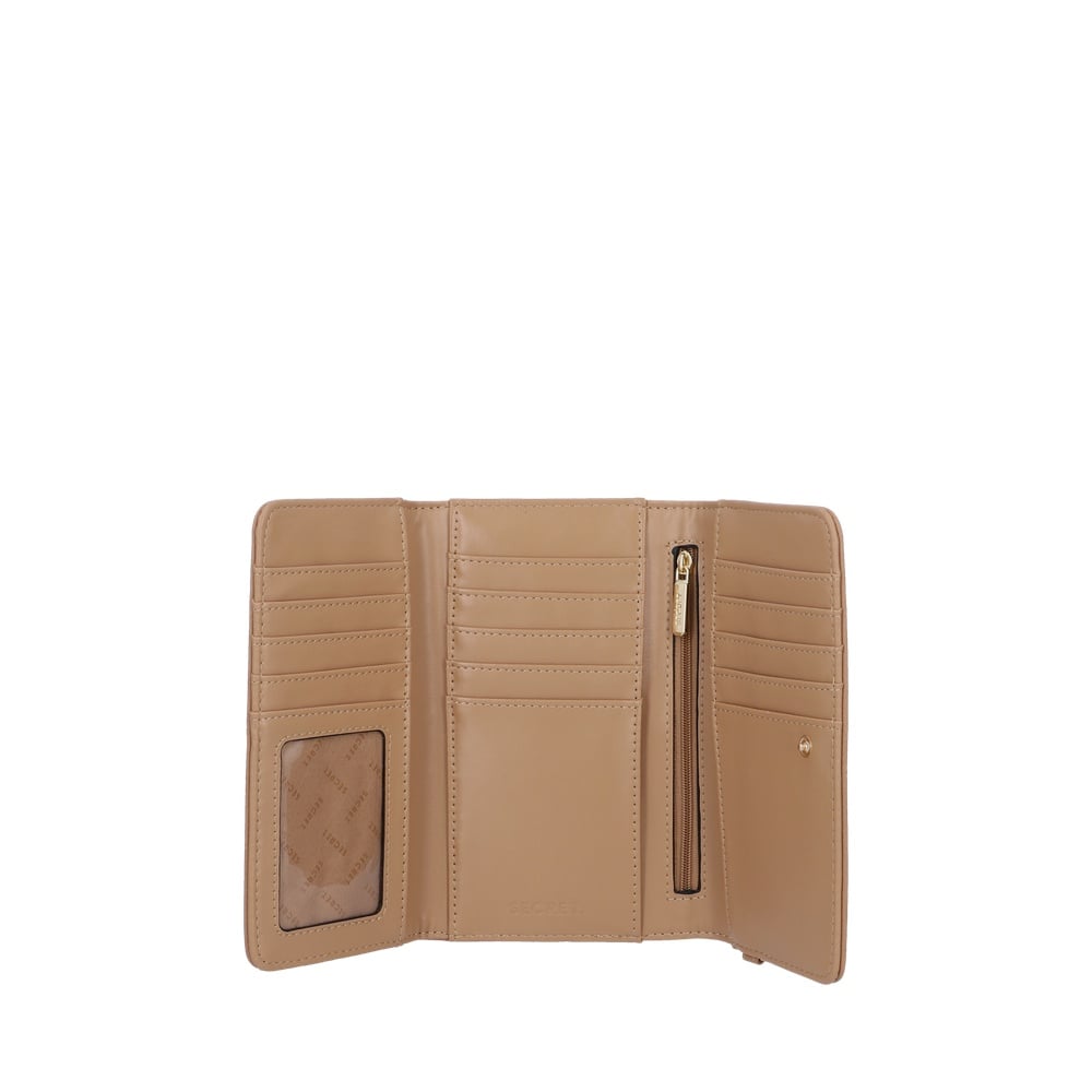 BILLETERA SECRET LUCCA ST6 L BEIGE - 4