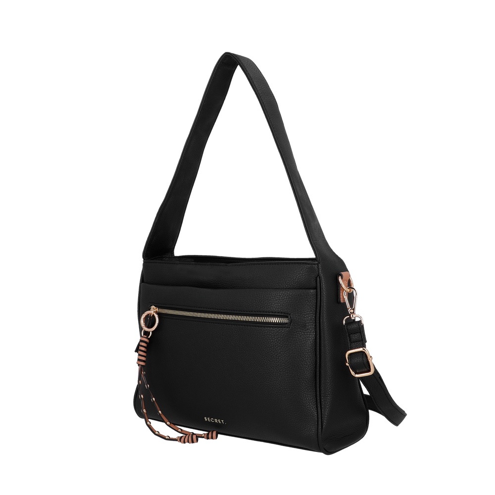 CARTERA DE HOMBRO SECRET LUCCA ST6 L NEGRO - 2