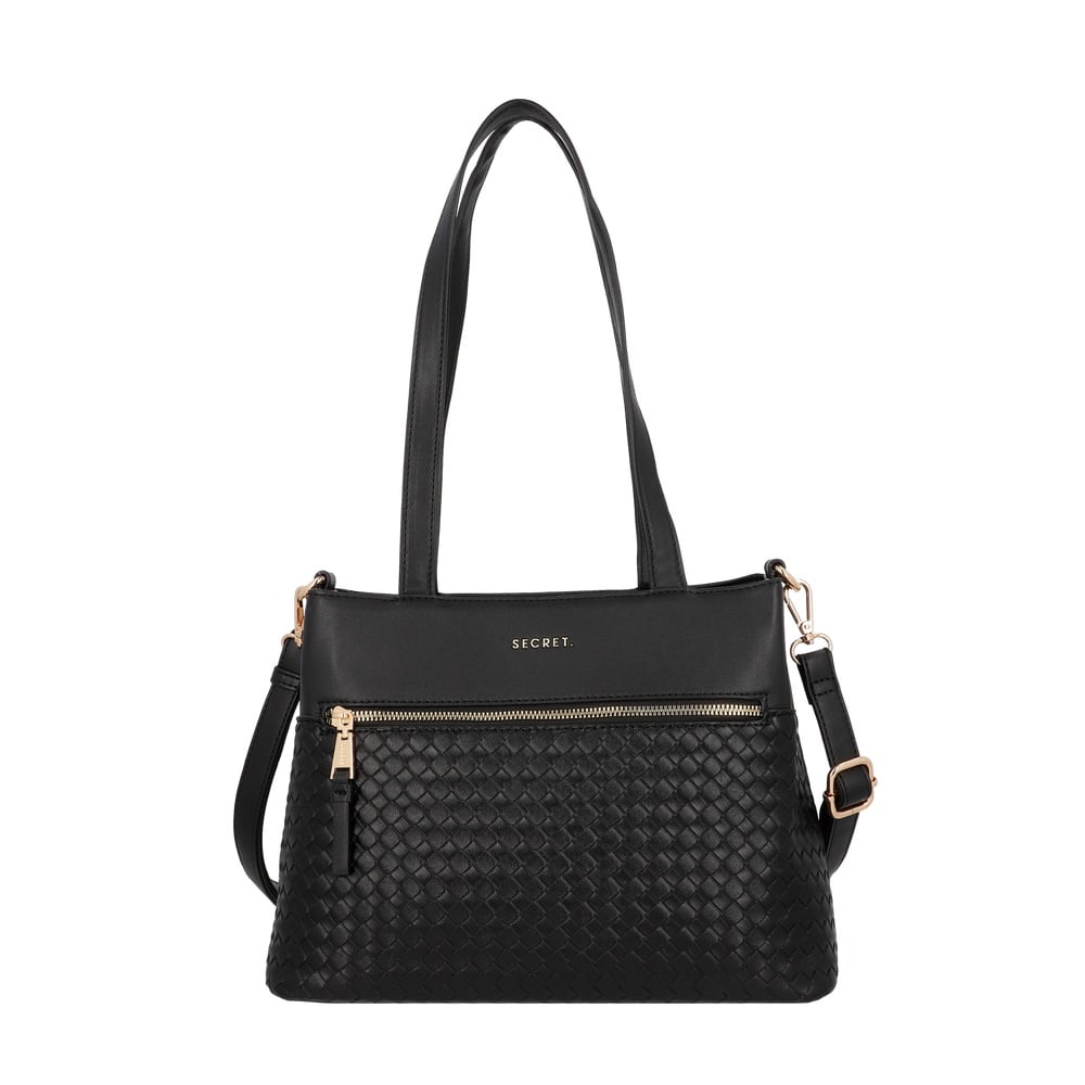 CARTERA DE HOMBRO SECRET SEGOVIA ST6 L NEGRO - 1