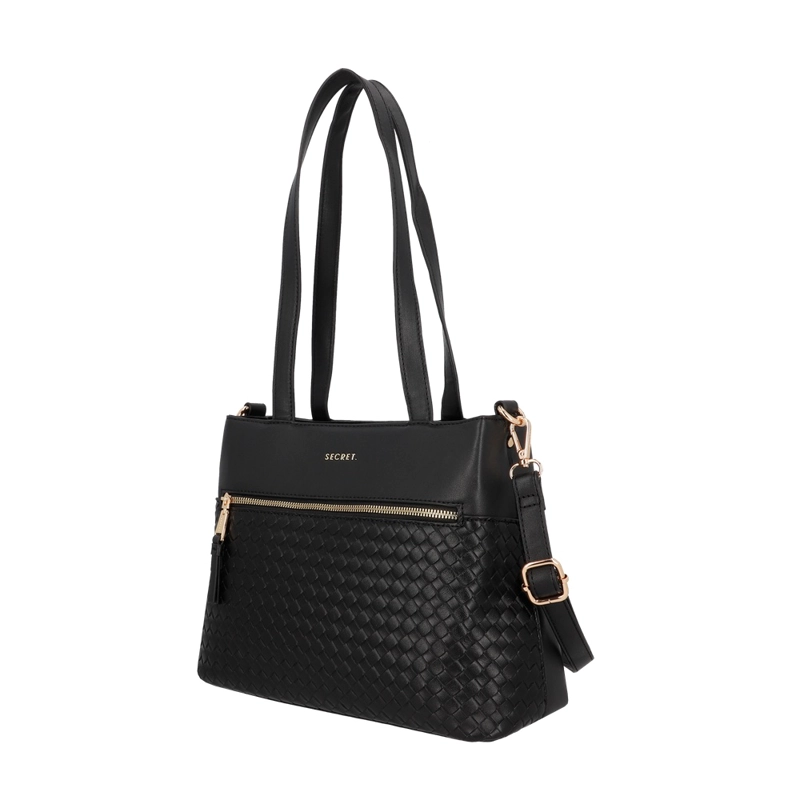 CARTERA DE HOMBRO SECRET SEGOVIA ST6 L NEGRO - 2