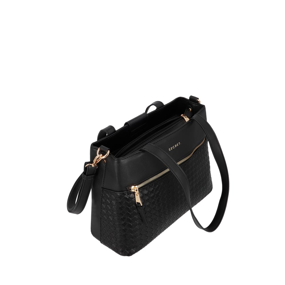 CARTERA DE HOMBRO SECRET SEGOVIA ST6 L NEGRO - 4