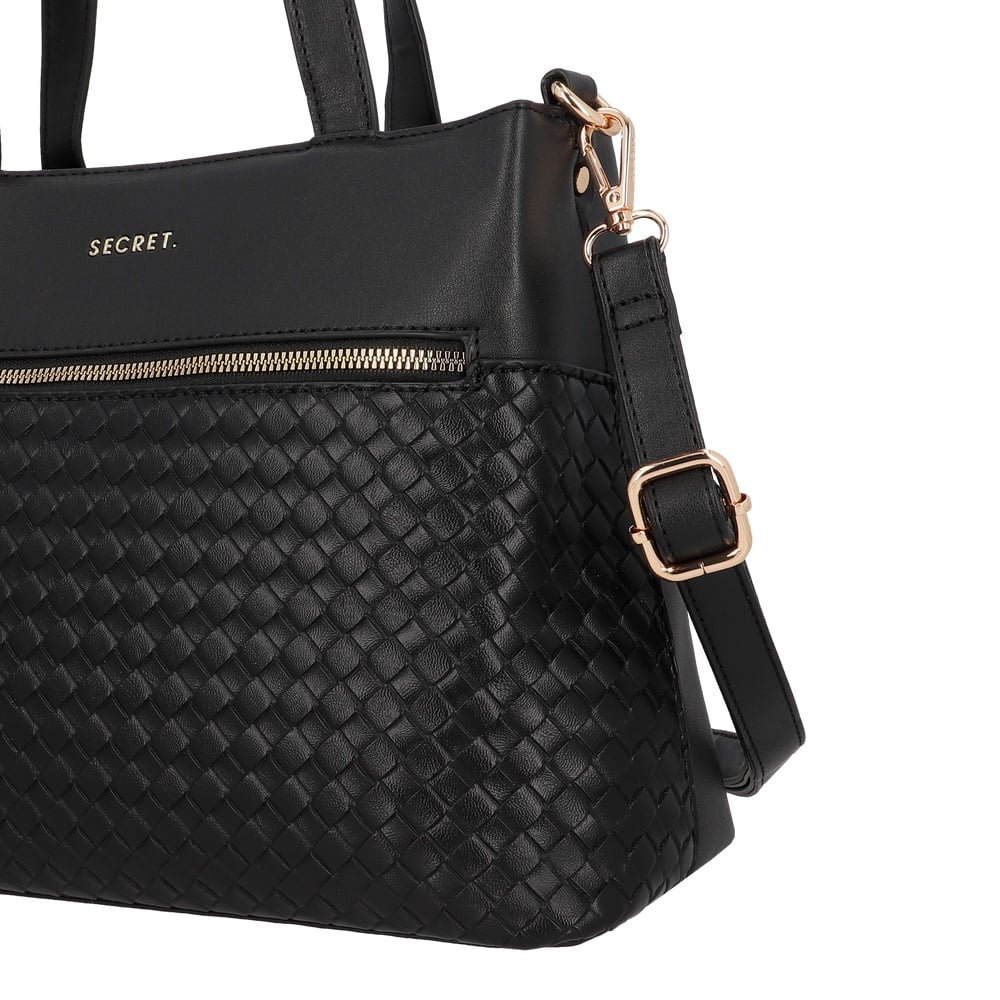 CARTERA DE HOMBRO SECRET SEGOVIA ST6 L NEGRO - 5