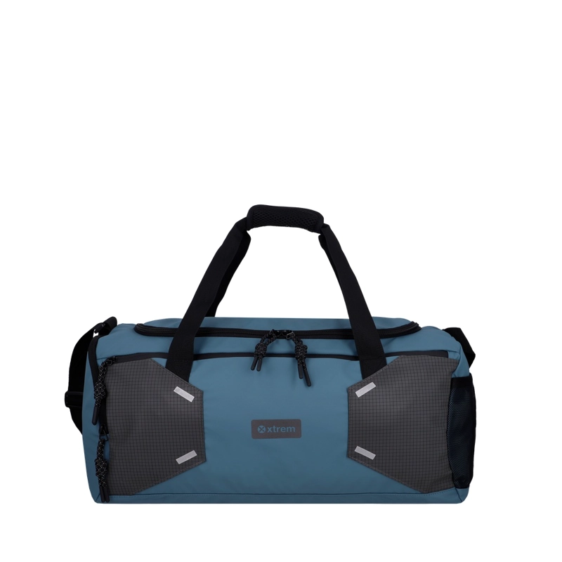 BOLSO DEPORTIVO XTREM RIDER 3XT M AZUL/GRIS - 1