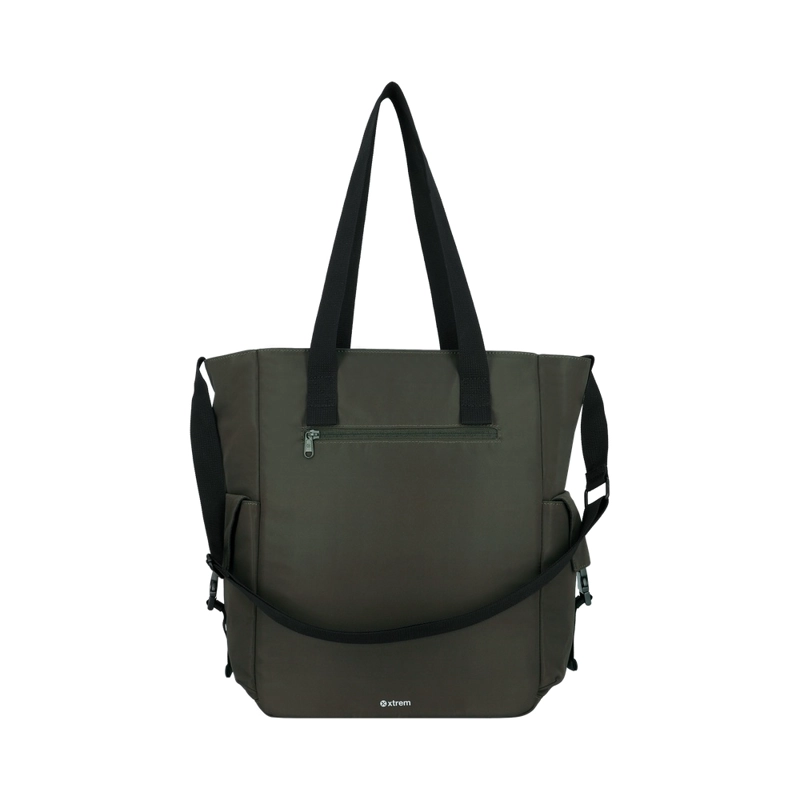 CARTERA TOTE BAG XTREM TESSA 6XT VERDE OLIVA 14' - 3