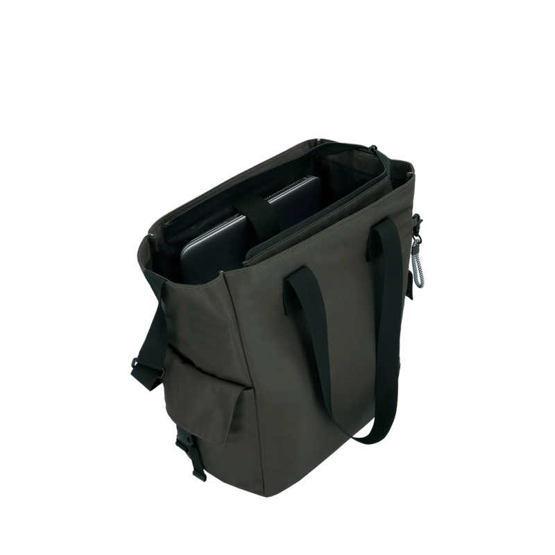 CARTERA TOTE BAG XTREM TESSA 6XT VERDE OLIVA 14' - 4