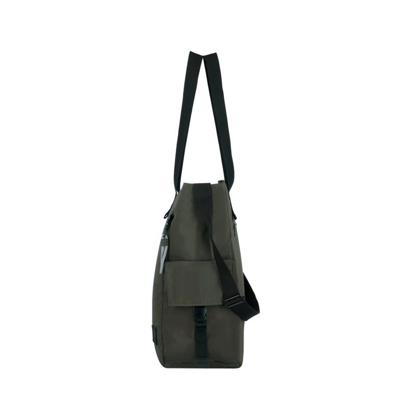CARTERA TOTE BAG XTREM TESSA 6XT VERDE OLIVA 14' - 5