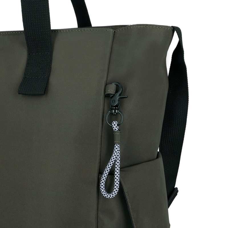 CARTERA TOTE BAG XTREM TESSA 6XT VERDE OLIVA 14' - 7