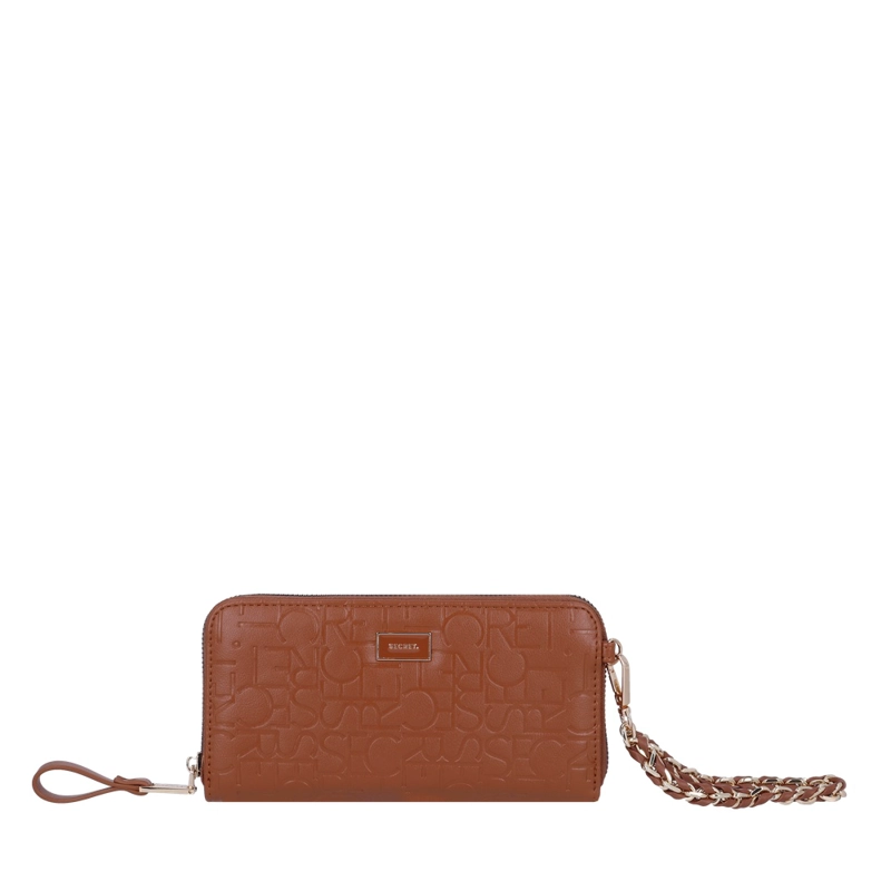 BILLETERA SECRET AMBERES ST6 XL CAFE - 1