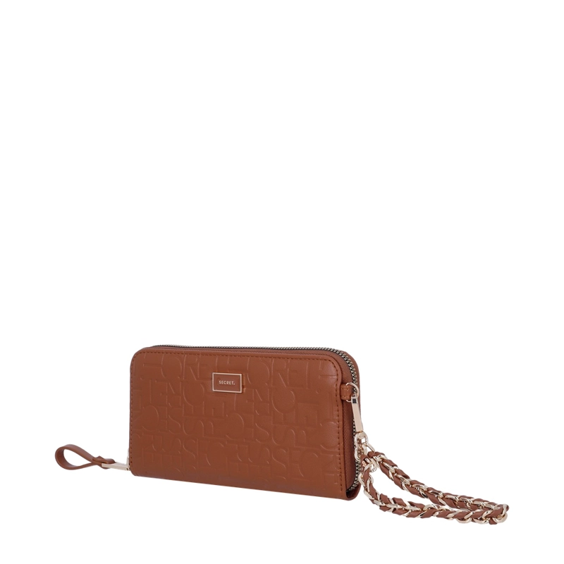 BILLETERA SECRET AMBERES ST6 XL CAFE - 2