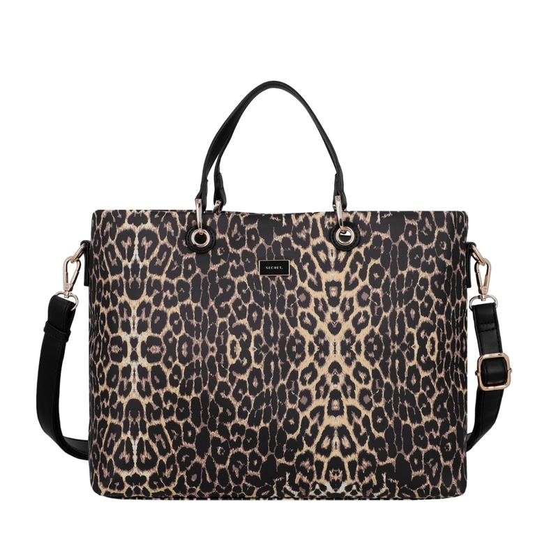 CARTERA TOTE SECRET NAROK ST6 L LEOPARDO - 1