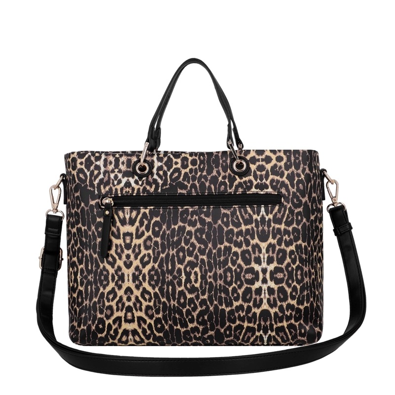 CARTERA TOTE SECRET NAROK ST6 L LEOPARDO - 3